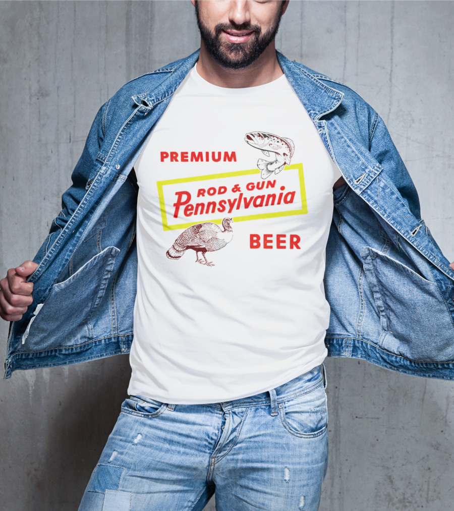 Premium Rod And Gun Pennsylvania Beer T-Shirt