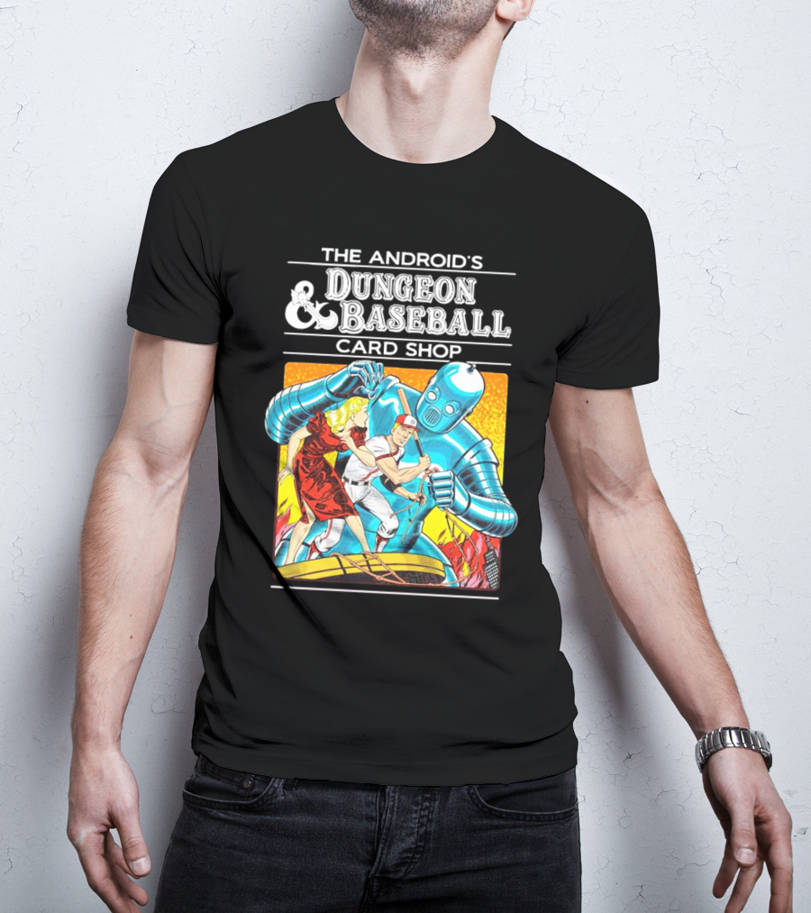 The Android's Dungeon And Baseball Card Shop Vintage Comic T-Shirt