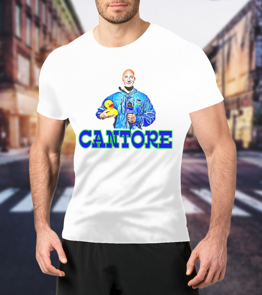 CANTORE The Weather Channel Rubber Duck Storm Tracker T-Shirt
