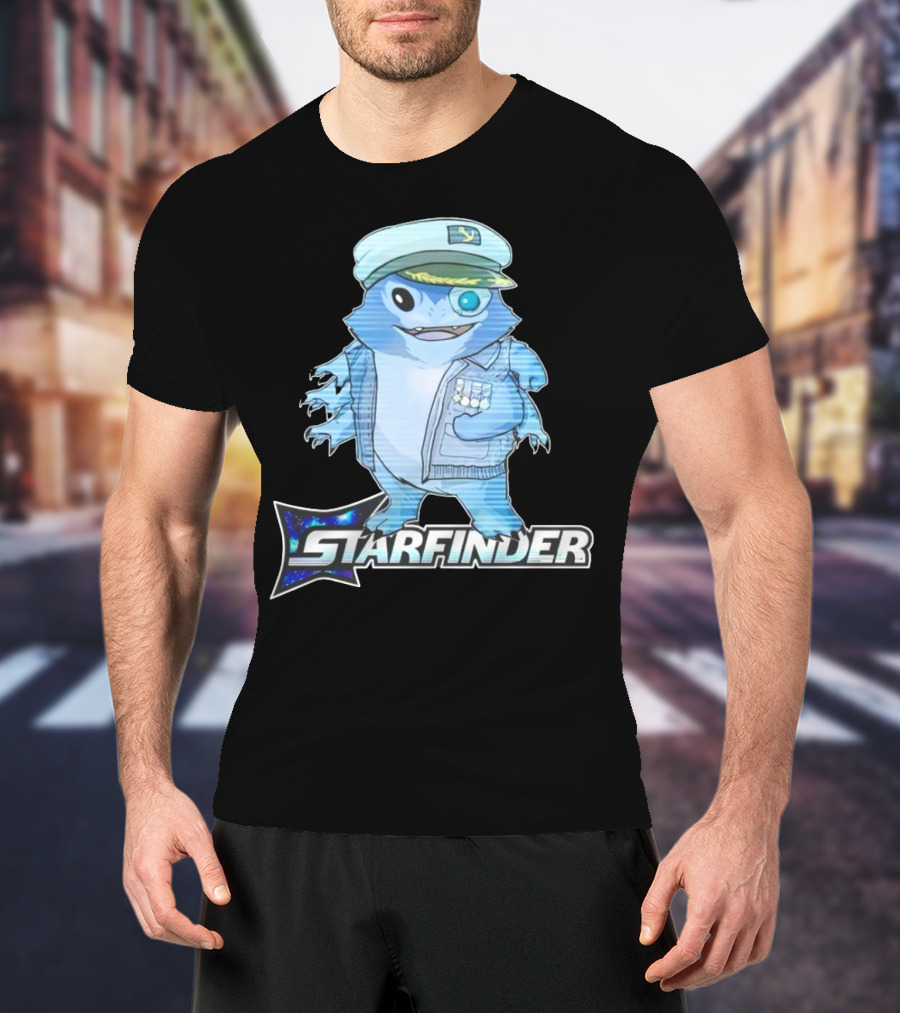Starfinder Paizo Captain Concierge Character In Uniform T-Shirt