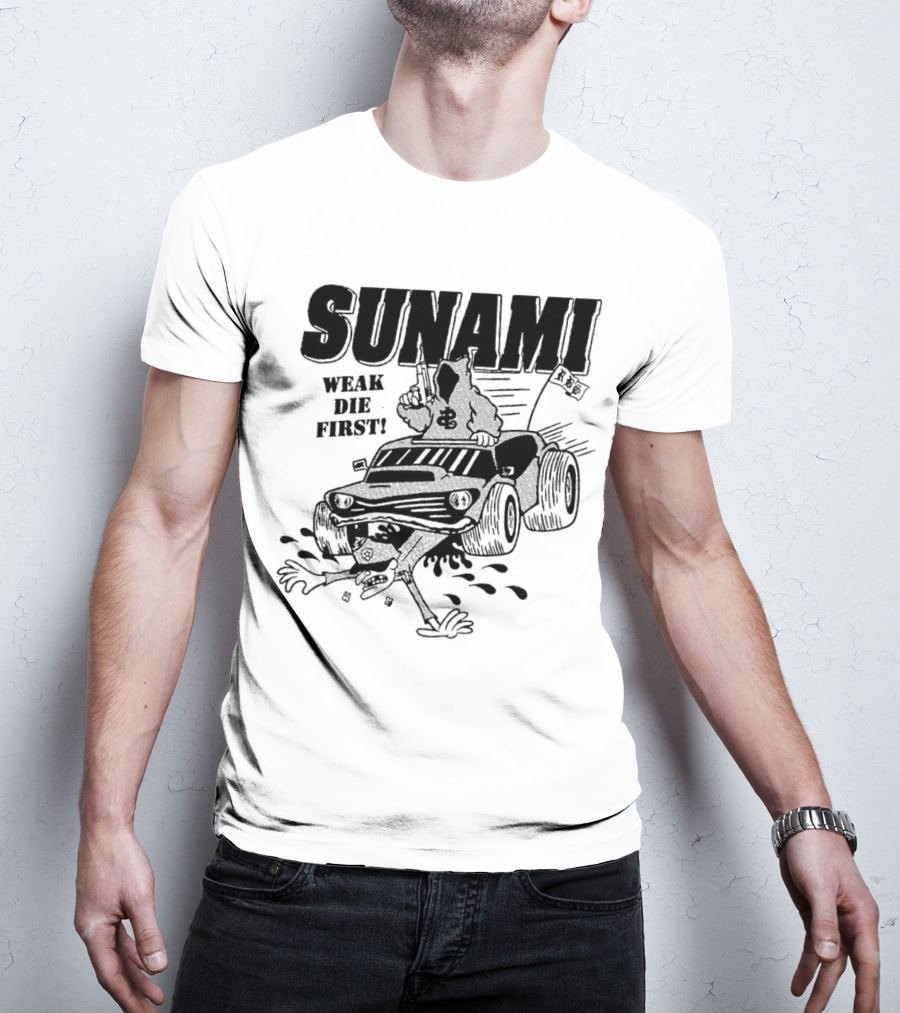 SUNAMI Weak Die First Monster Truck T-Shirt