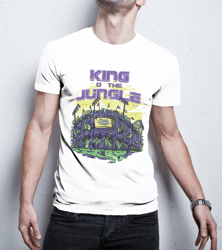 King Of The Jungle LSU Tigers Stadium T-Shirt