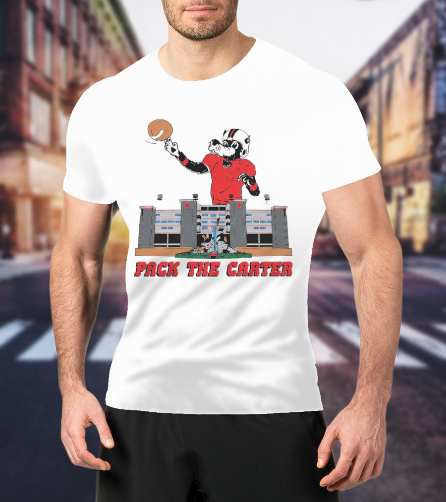 Pack The Carter NC State Wolfpack Football Stadium T-Shirt