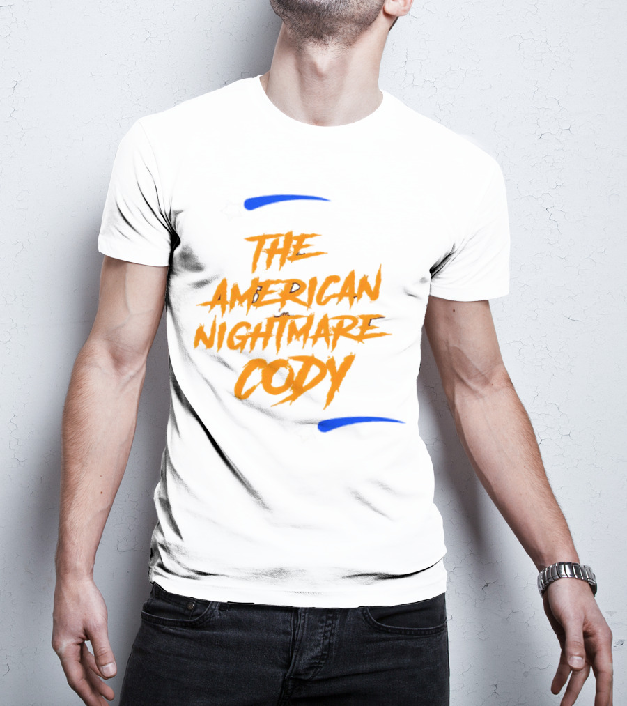 The American Nightmare Cody With Stars And Blue Streaks T-Shirt