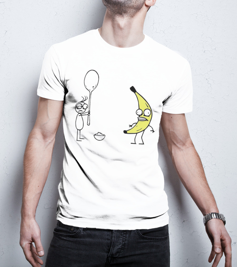 Don Hertzfeldt Rejected Animation Spoon Banana Scene T-Shirt