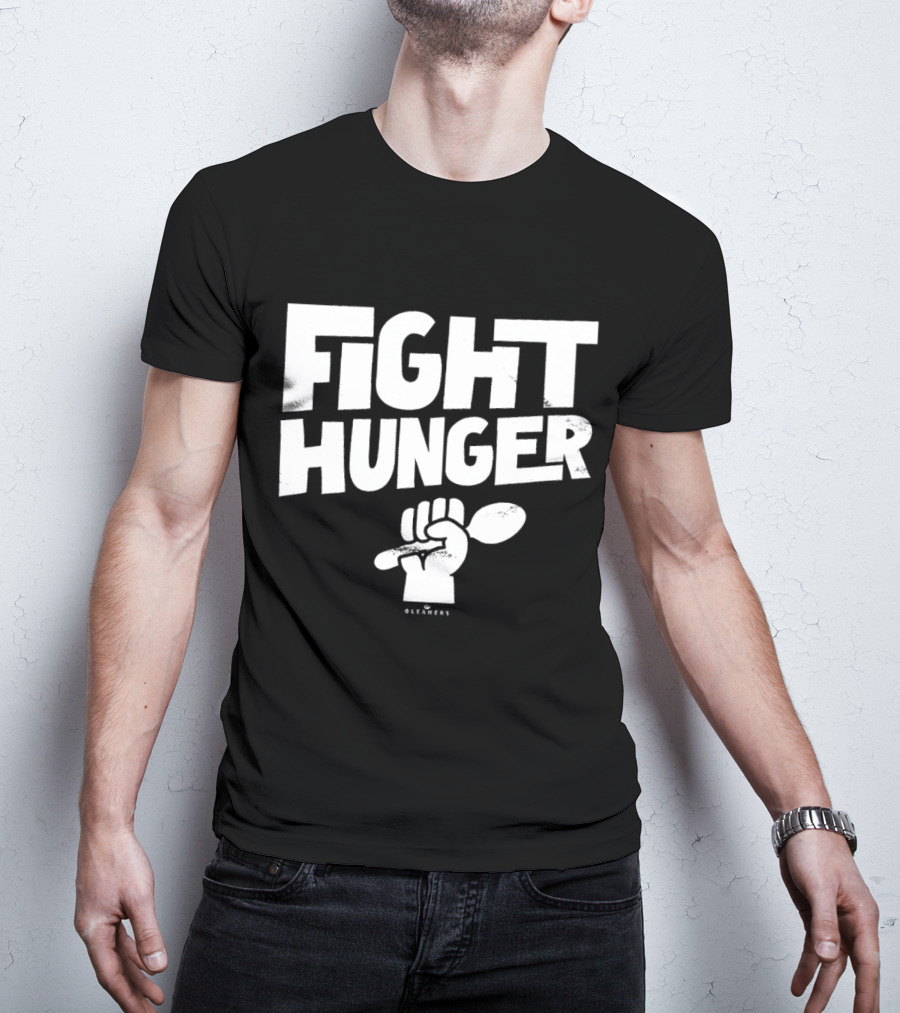 Gleaners Fight Hunger Fist With Spoon T-Shirt