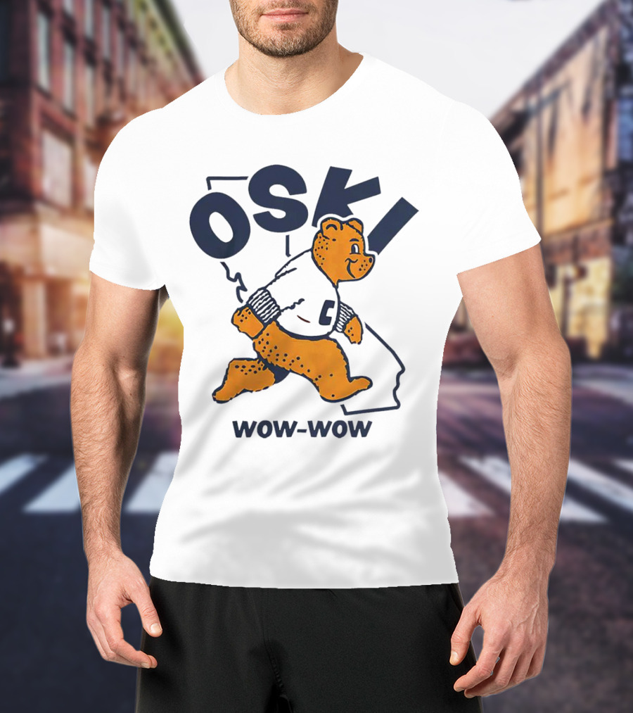 Oski Wow-Wow Funny Bear Vintage Cal Berkeley T-Shirt