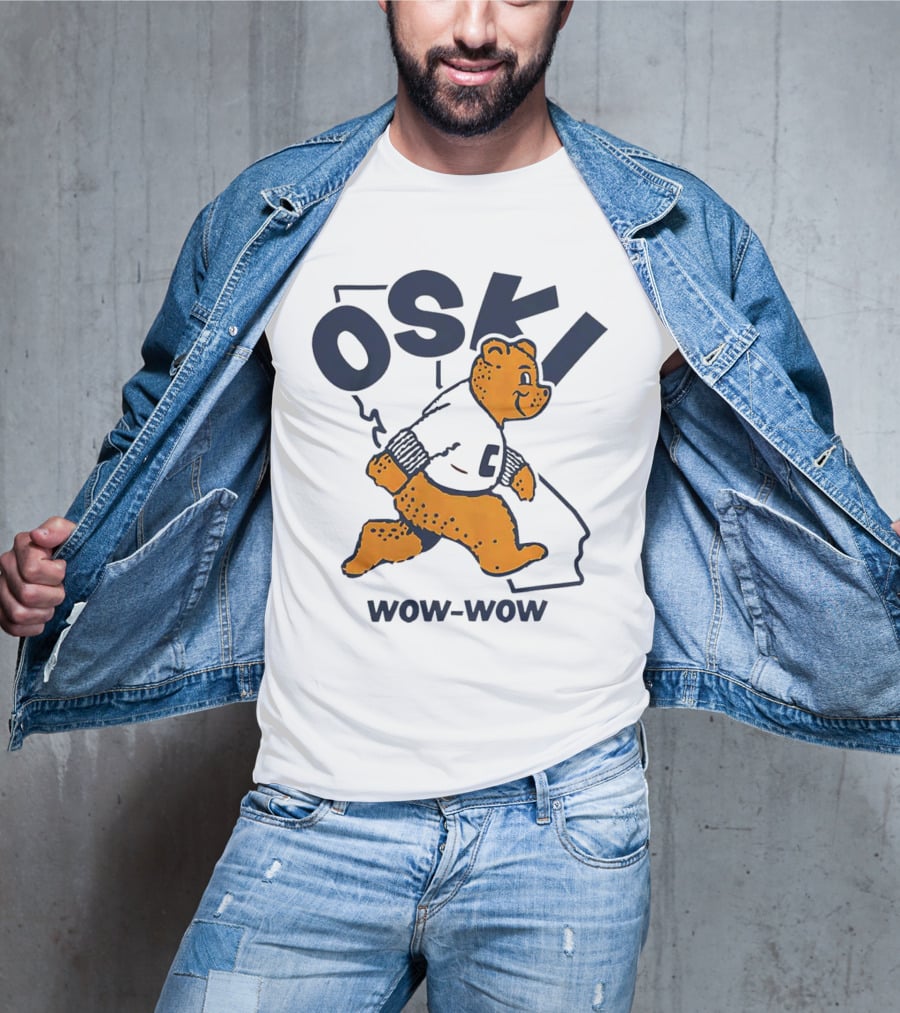 Oski Wow-Wow Funny Bear Vintage Cal Berkeley T-Shirt