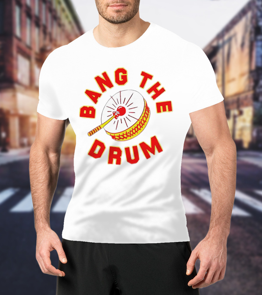 Chad Henne Bang The Drum Football Celebration T-Shirt