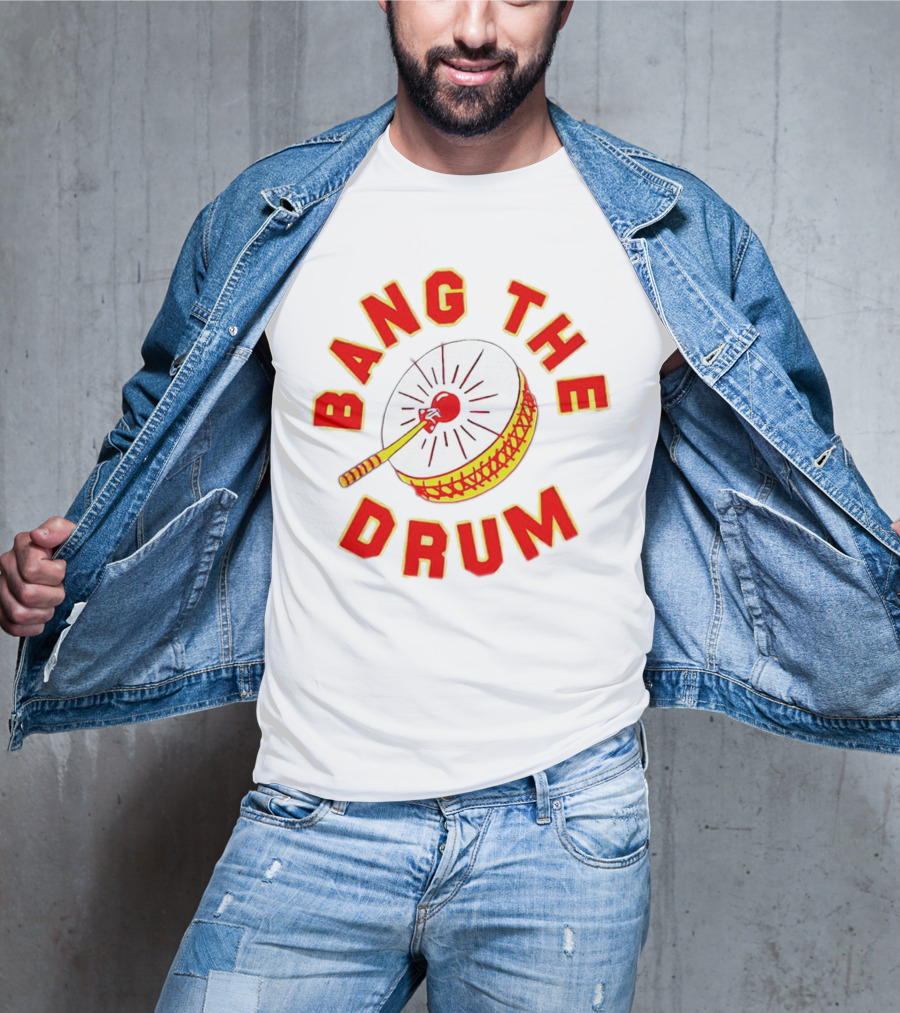 Chad Henne Bang The Drum Football Celebration T-Shirt
