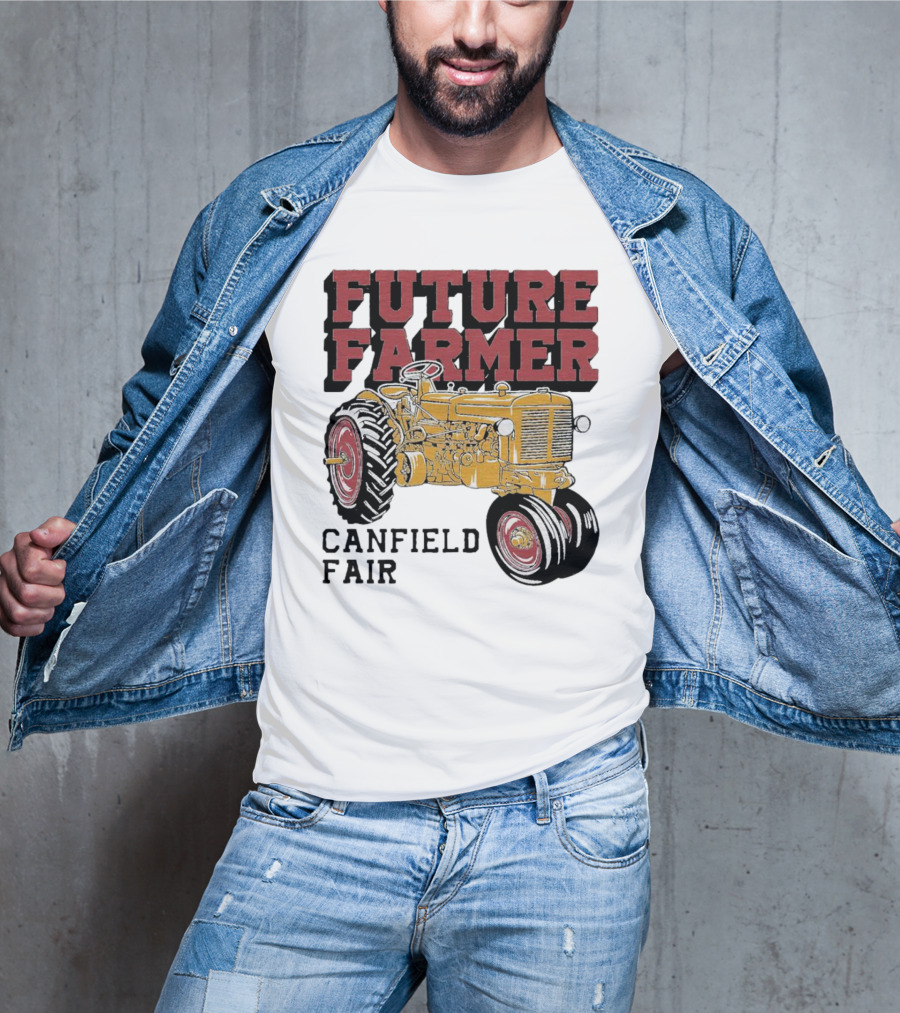 Future Farmer Canfield Fair Tractor T-Shirt