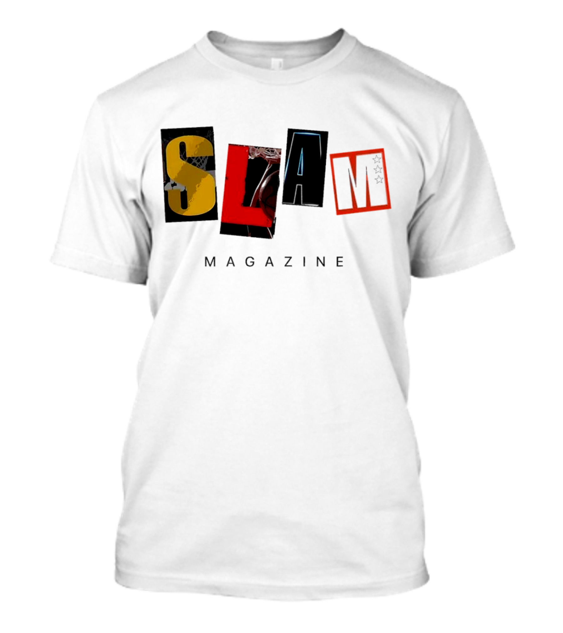 SLAM Mag Cut-Out Basketball Fashion Magazine T-Shirt