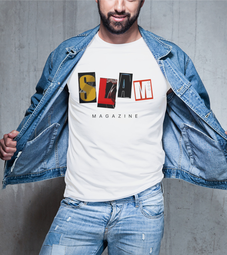 SLAM Mag Cut-Out Basketball Fashion Magazine T-Shirt