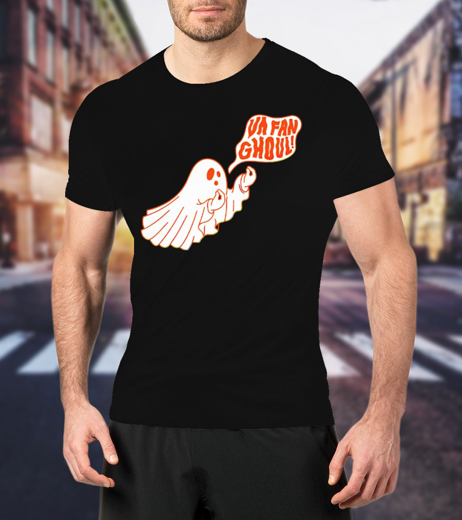 Va Fan Ghoul Halloween Ghost T-Shirt