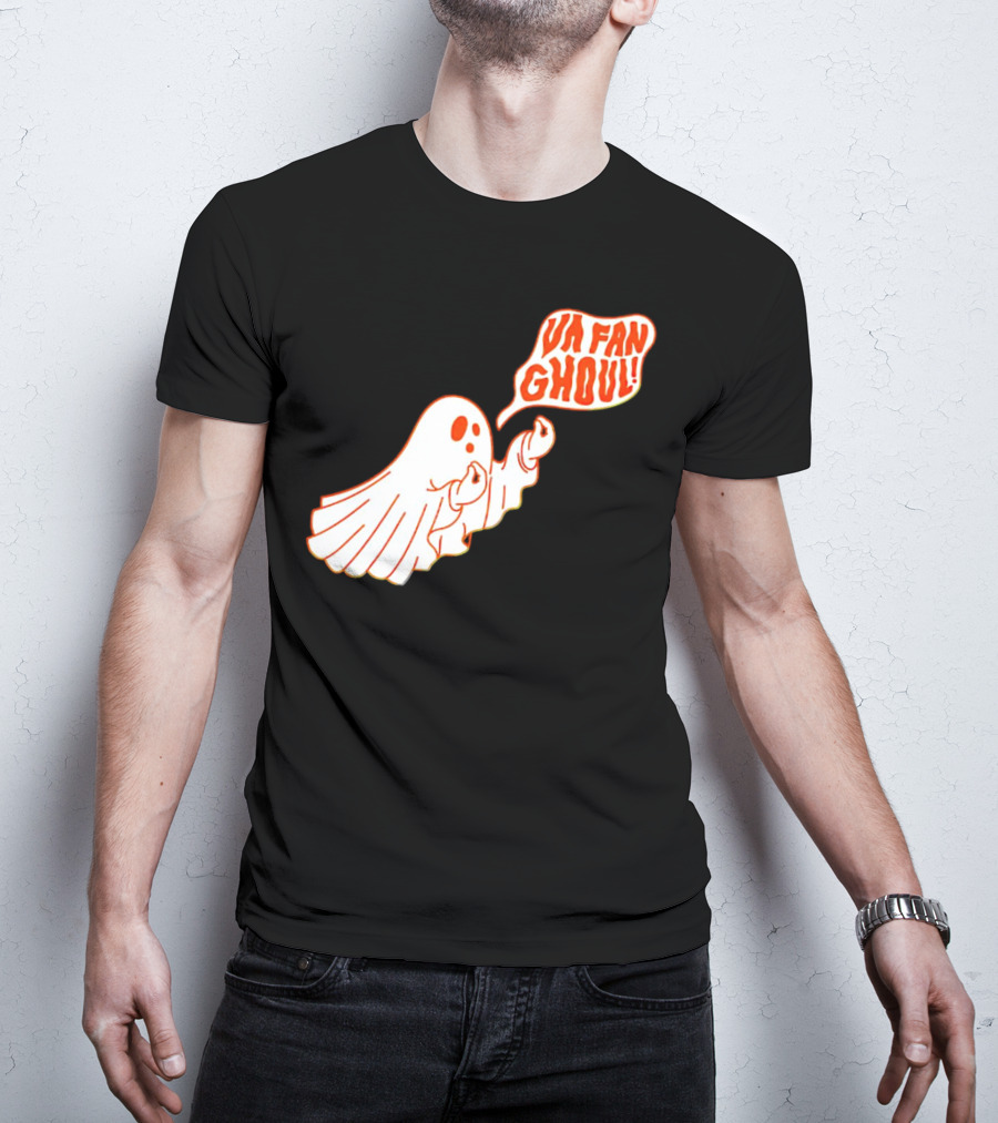 Va Fan Ghoul Halloween Ghost T-Shirt
