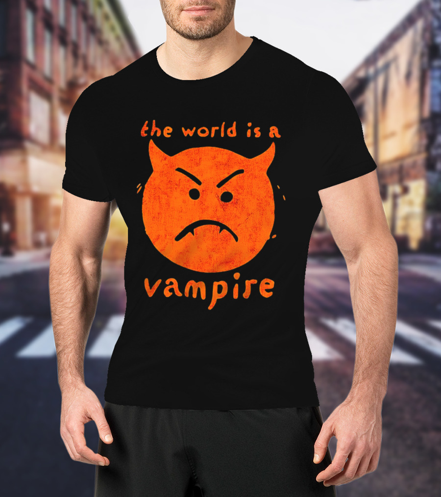 The World Is A Vampire Halloween Smashing Pumpkins T-Shirt