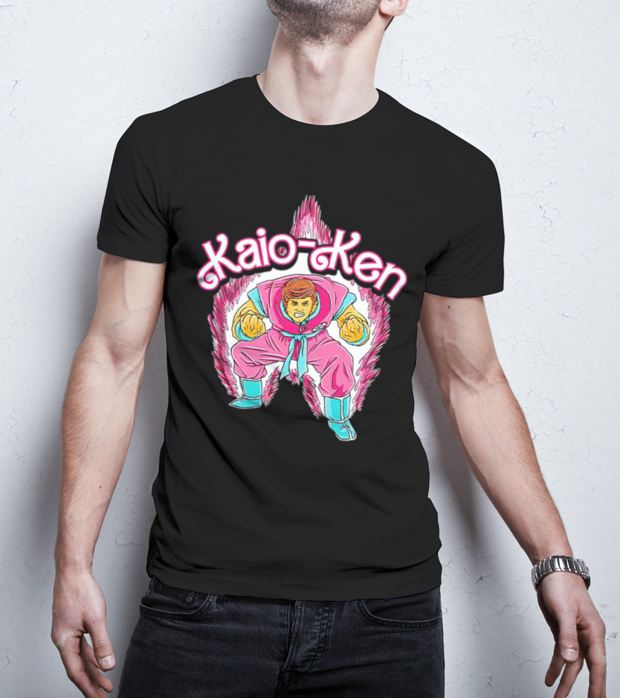 Kaio Ken Power-Up Aura Fighter Stance T-Shirt