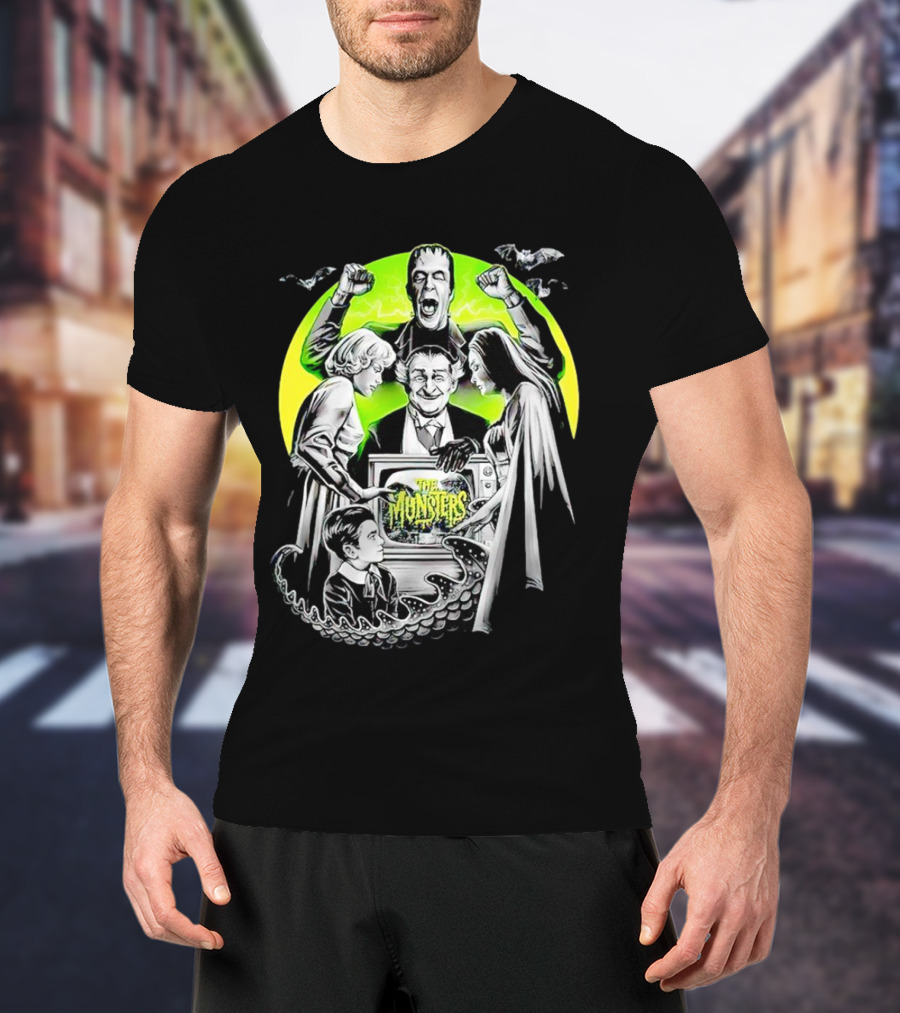The Munsters Classic Vintage Horror Family T-Shirt
