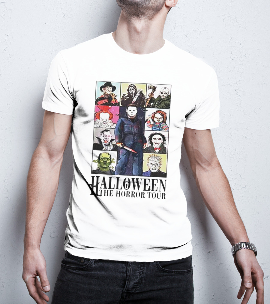 Halloween Horror Movie Characters The Horror Tour T-Shirt