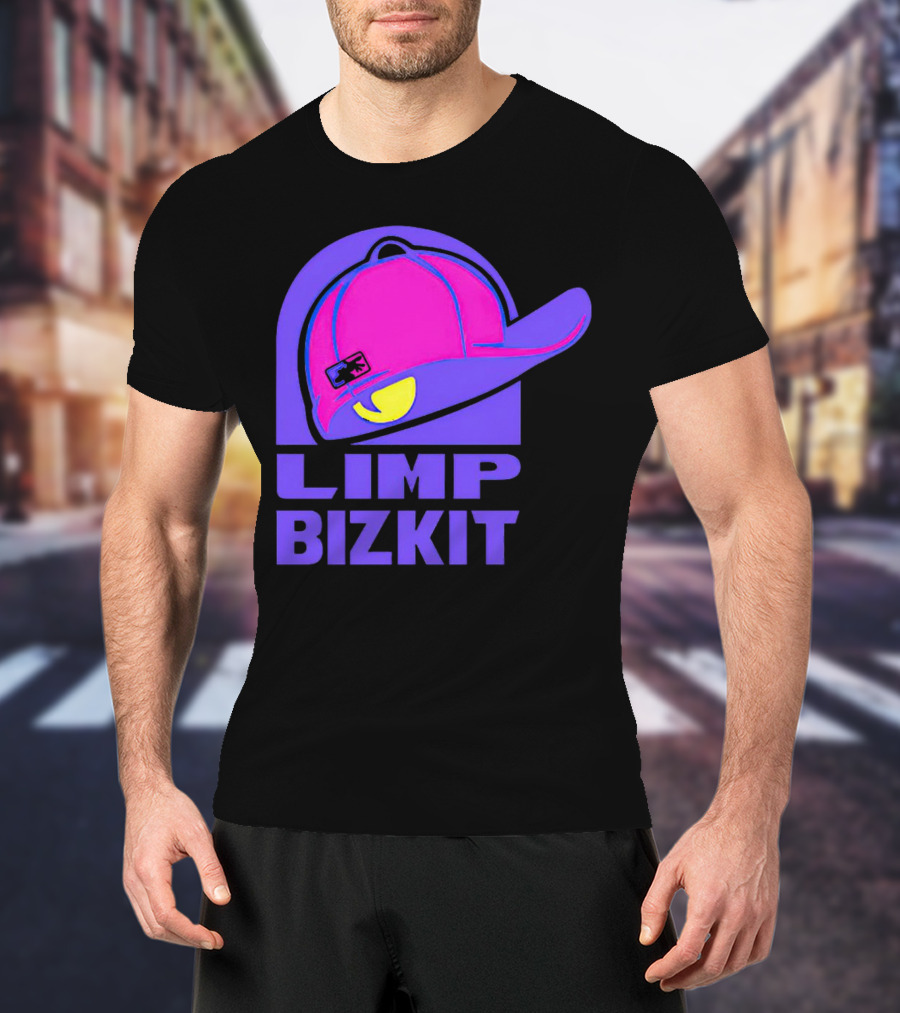 Limp Bizkit Taco Bell Logo Hat T-Shirt