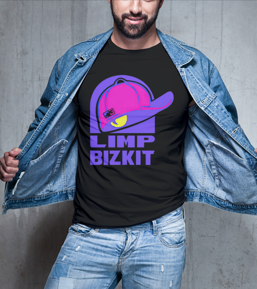 Limp Bizkit Taco Bell Logo Hat T-Shirt