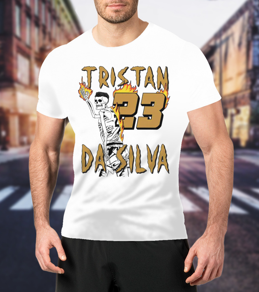 Tristan Da Silva 23 Colorado Buffaloes Fire T-Shirt