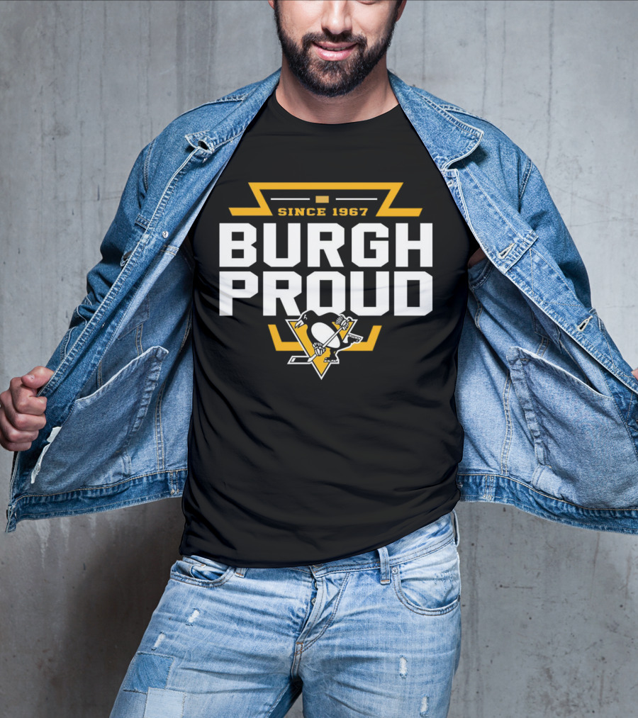Pittsburgh Penguins Burgh Proud Since 1967 T-Shirt