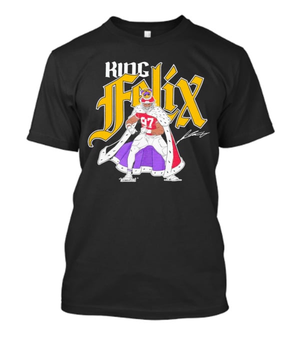 King Felix Anudike-Uzomah Kansas City Chiefs 97 Player T-Shirt