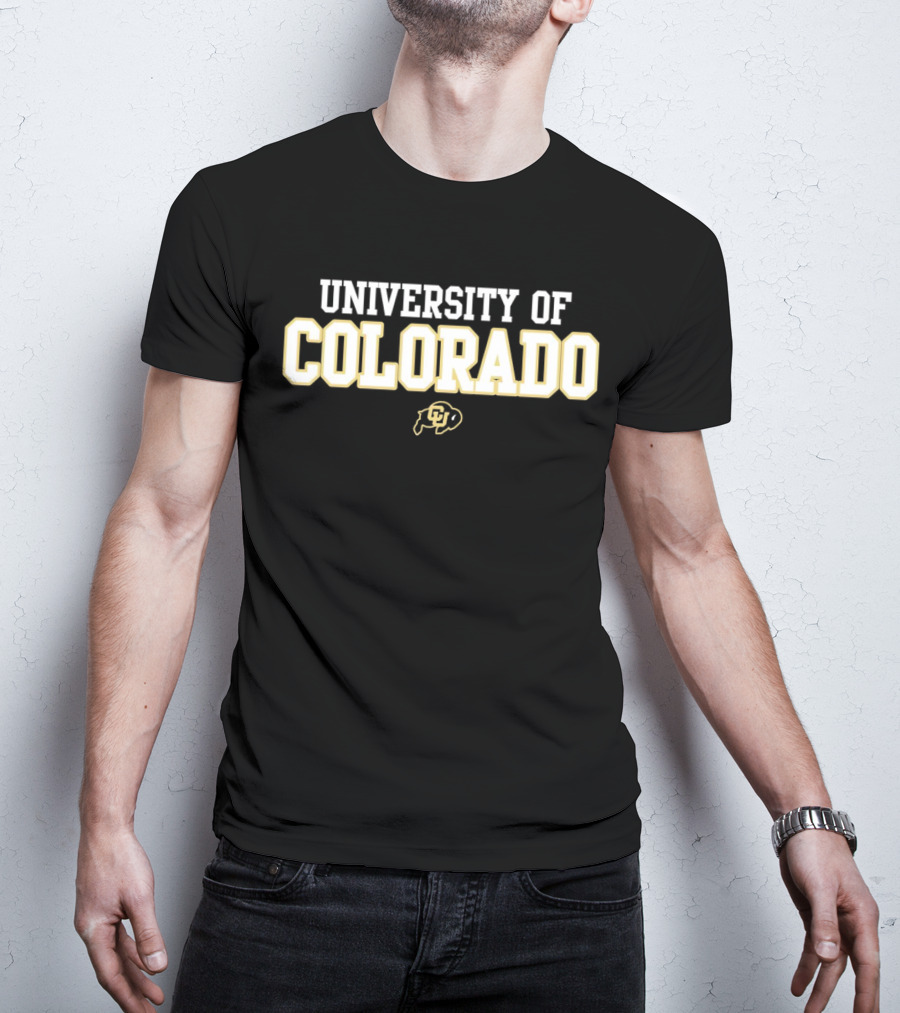 University Of Colorado Buffaloes Football CU T-Shirt