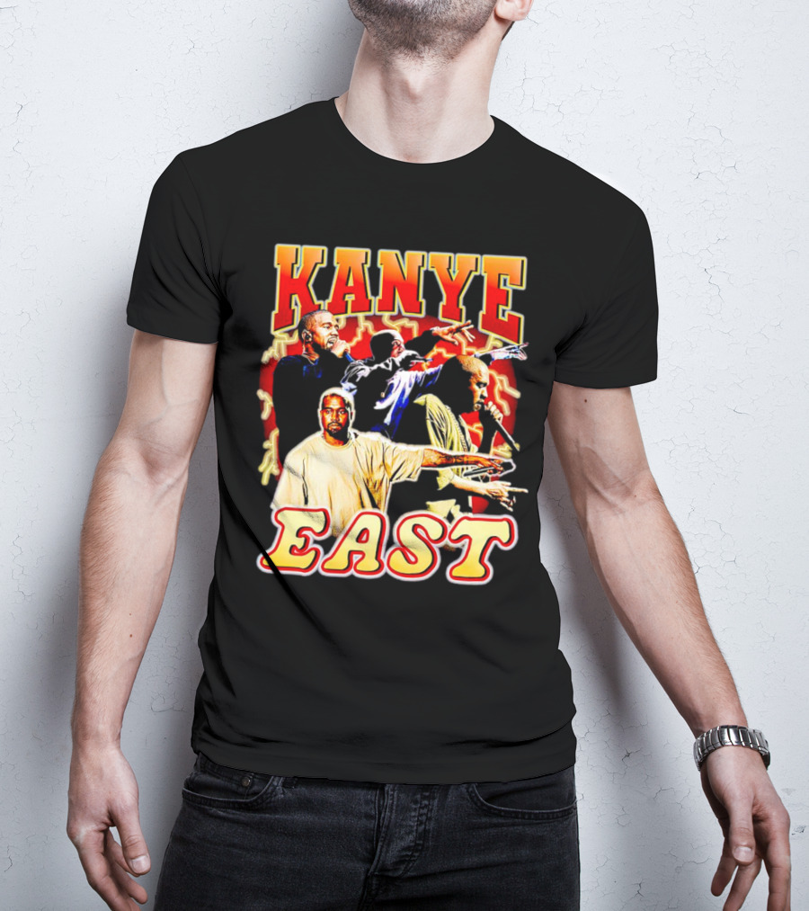 Kanye East Vintage Concert Collage T-Shirt