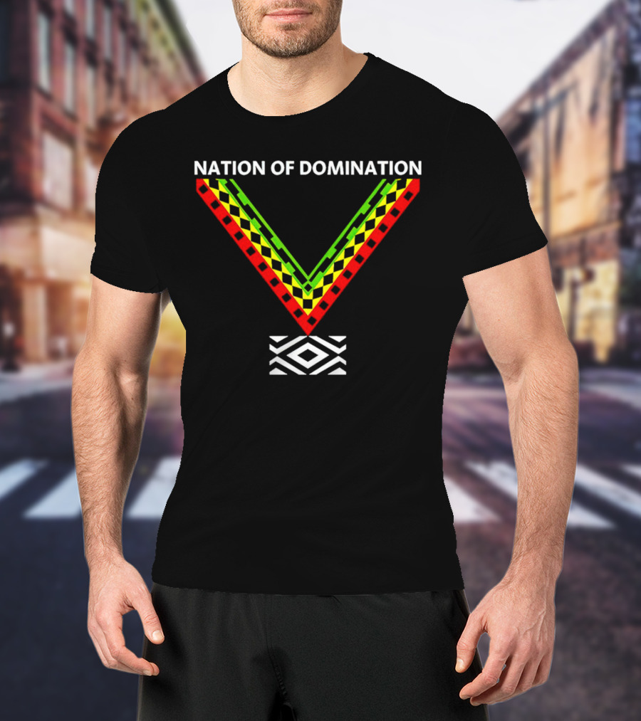 Nation Of Domination Zigzag T-Shirt