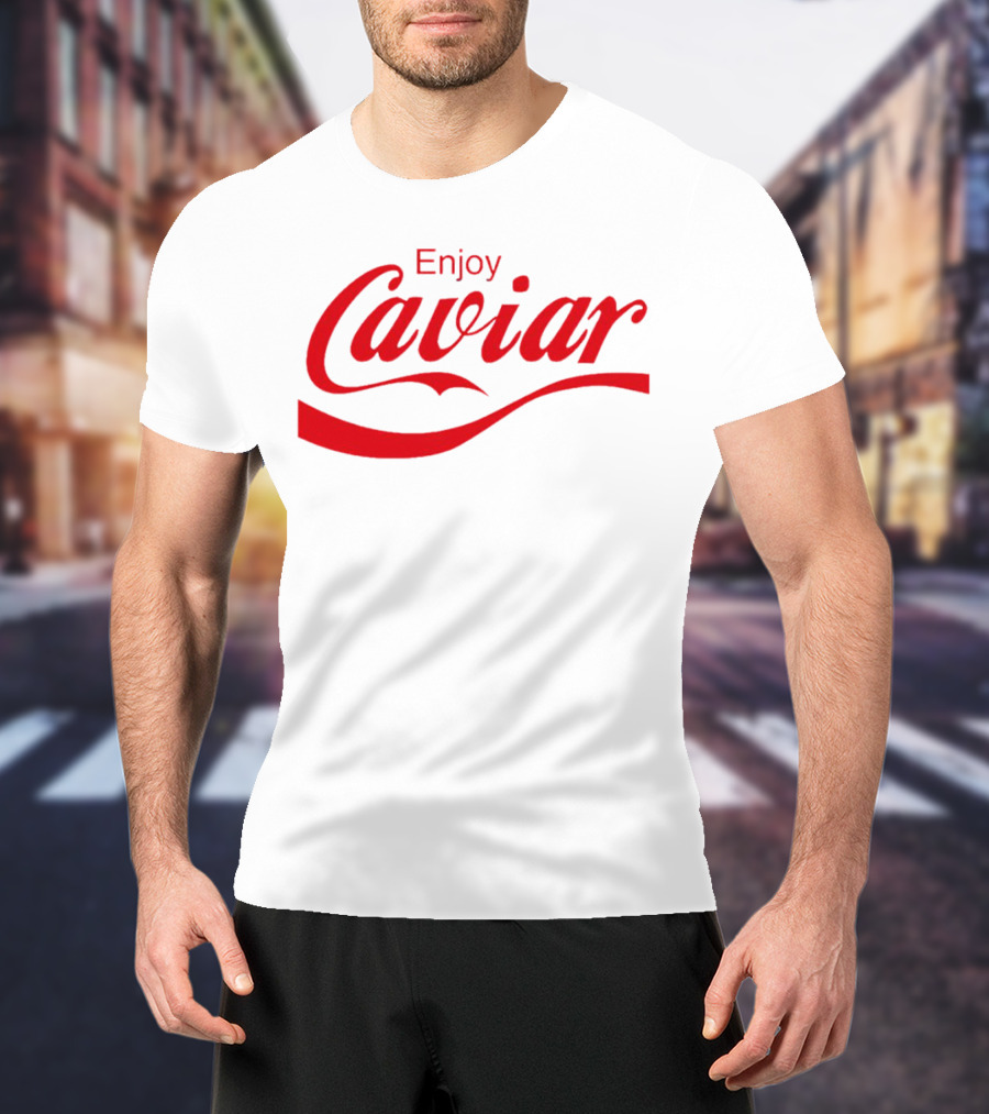 Enjoy Caviar Coca-Cola T-Shirt