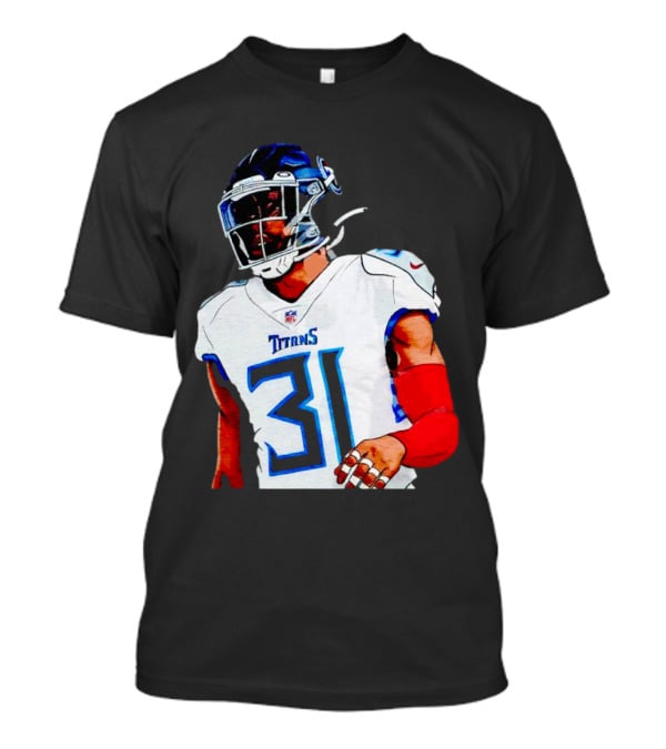 Kevin Byard Tennessee Titans 31 Cartoon NFL Player T-Shirt