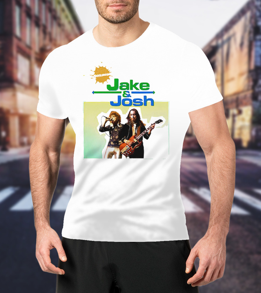 Nickelodeon Jake And Josh Rock Music Duo T-Shirt