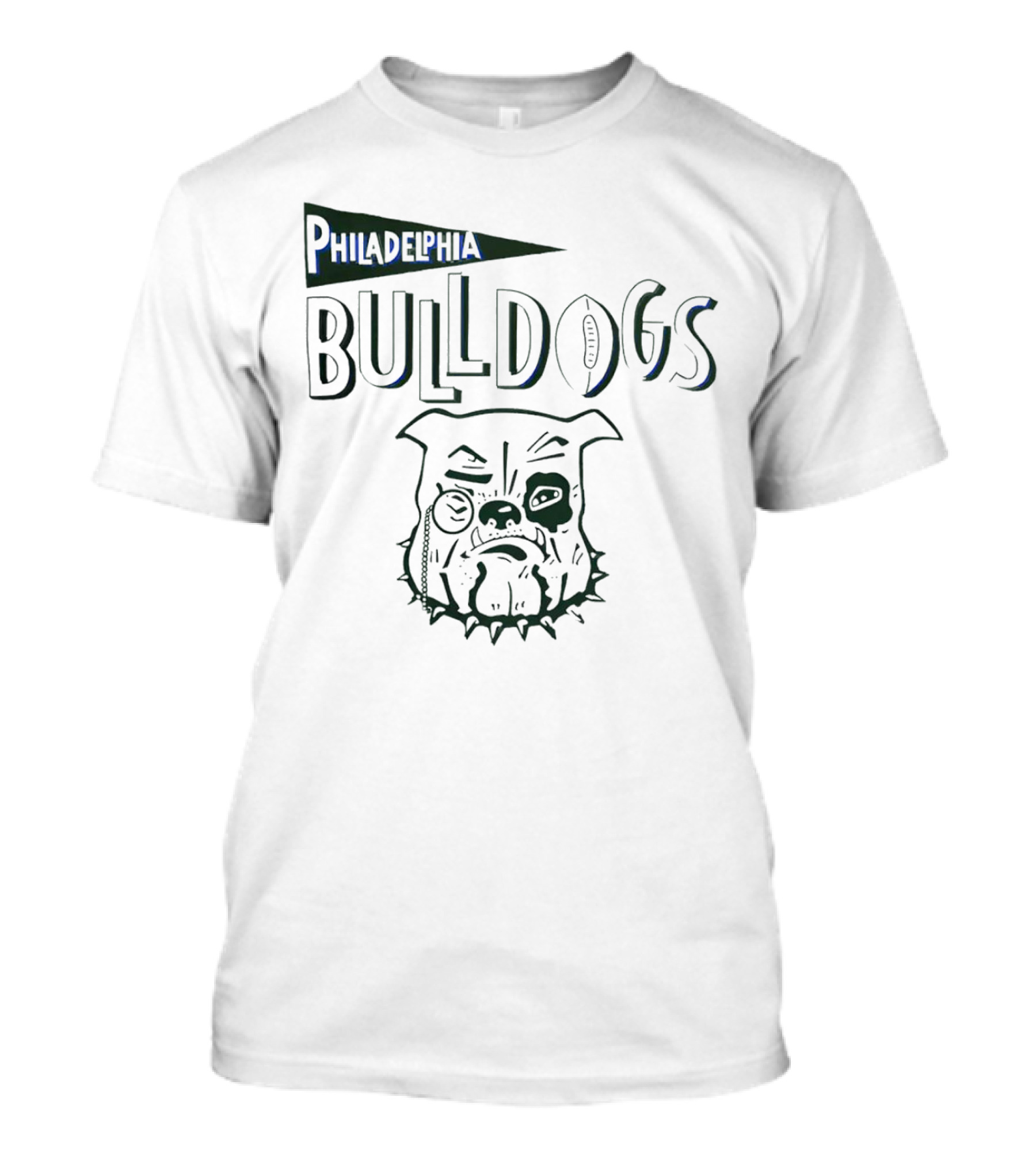 Philadelphia Bulldogs Bulldogs Football T-Shirt