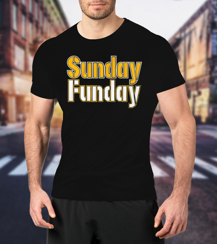 Sunday Funday Pittsburgh Steelers T-Shirt