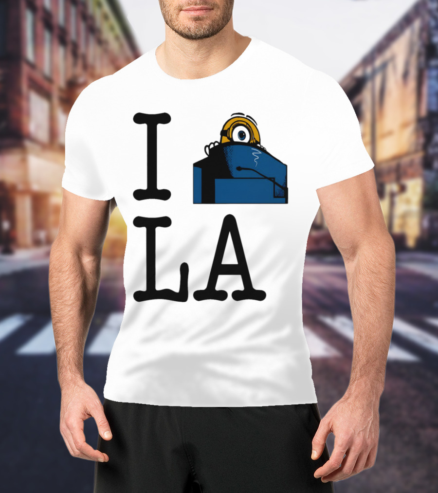 I Minion Yellow Guy LA T-Shirt