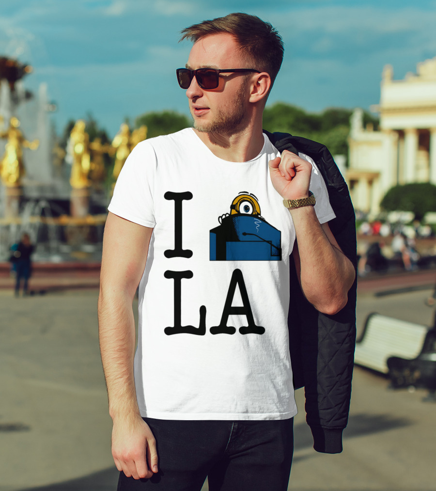 I Minion Yellow Guy LA T-Shirt
