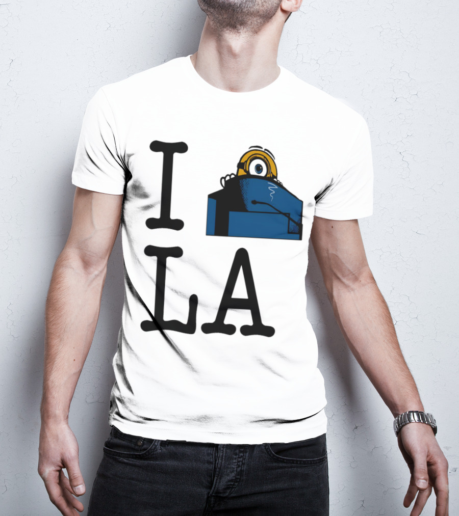 I Minion Yellow Guy LA T-Shirt