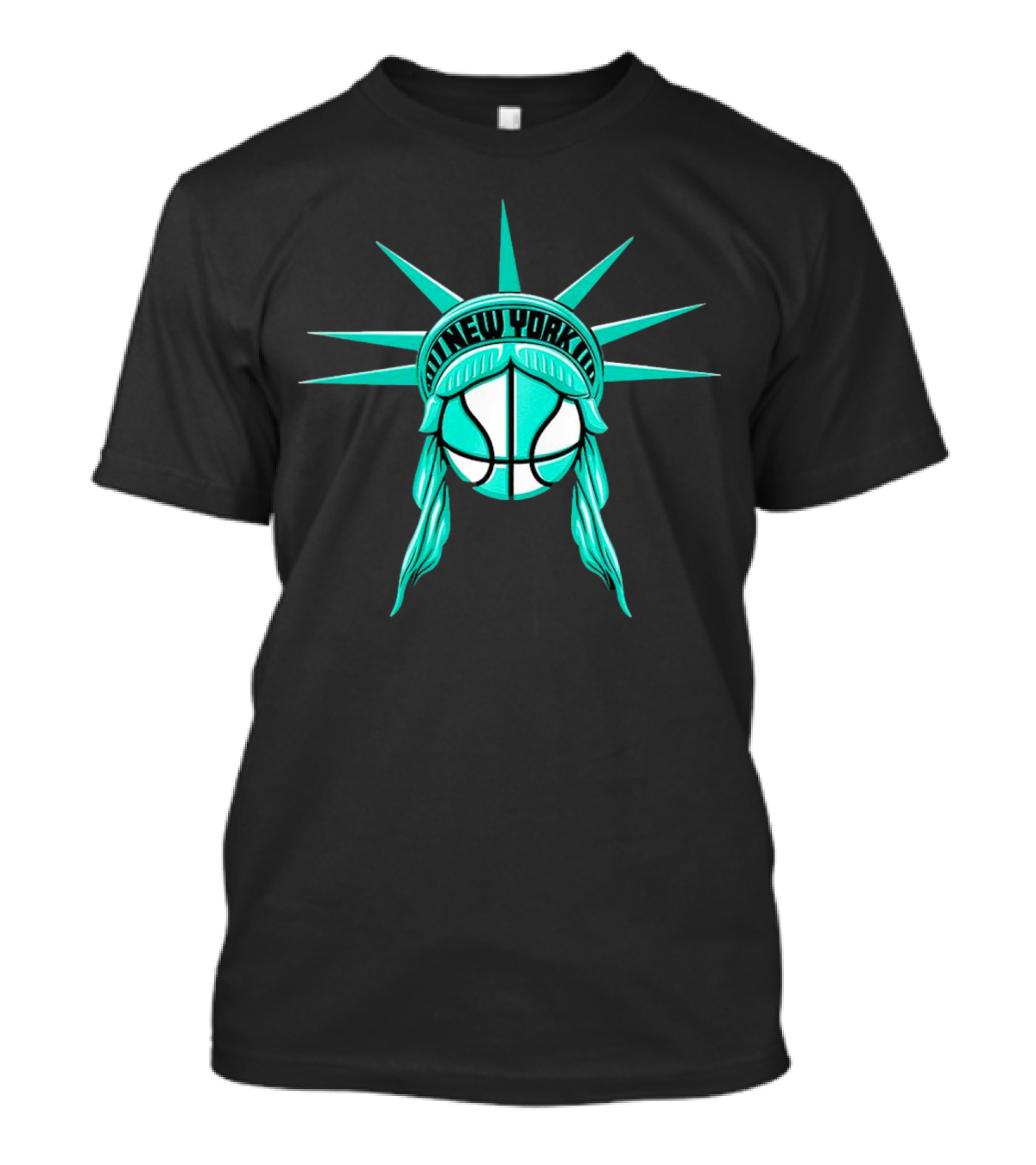 New York Liberty Basketball Lady Liberty T-Shirt