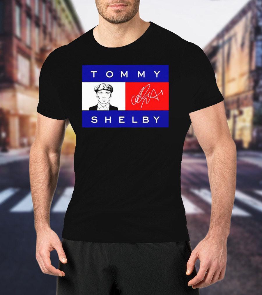 Tommy Shelby Peaky Blinders Signature Iconic T-Shirt