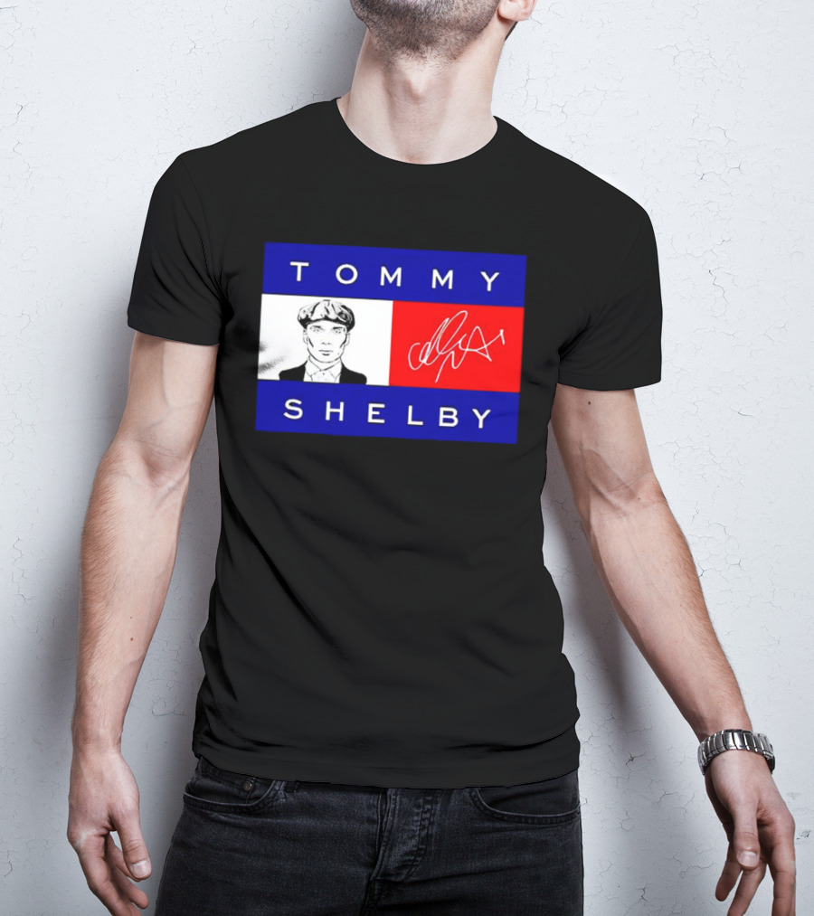 Tommy Shelby Peaky Blinders Signature Iconic T-Shirt