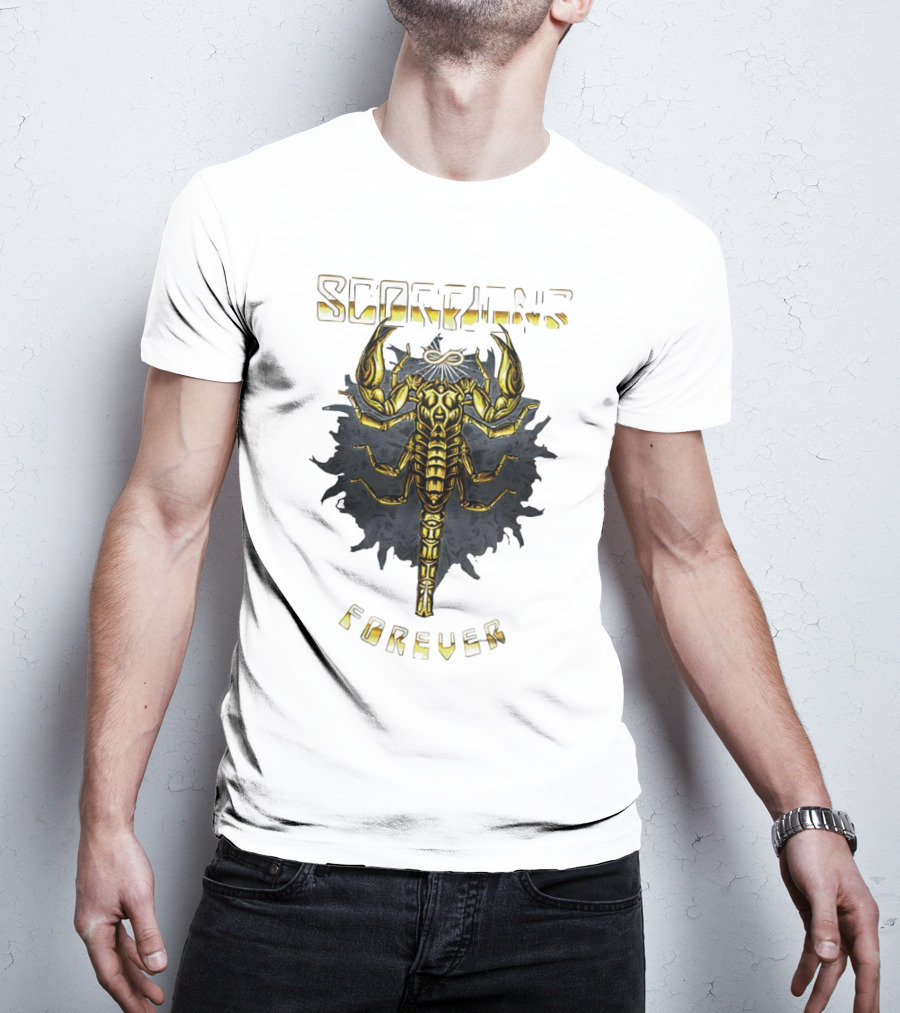 Scorpions Forever Metallic Rock T-Shirt