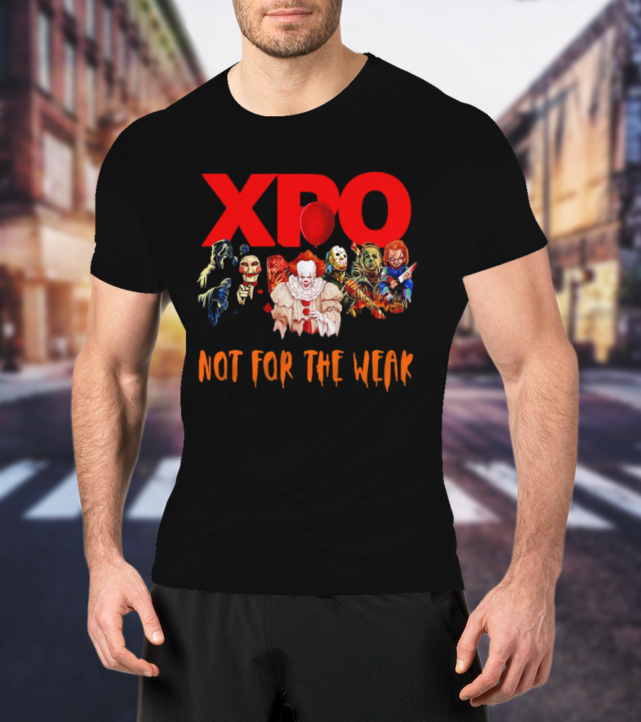XPO Horror Icons Not For The Weak T-Shirt