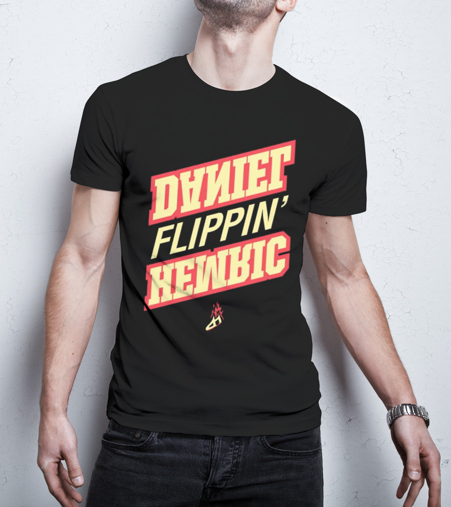 Daniel Hemric Flippin' Hemric Racing Flame T-Shirt