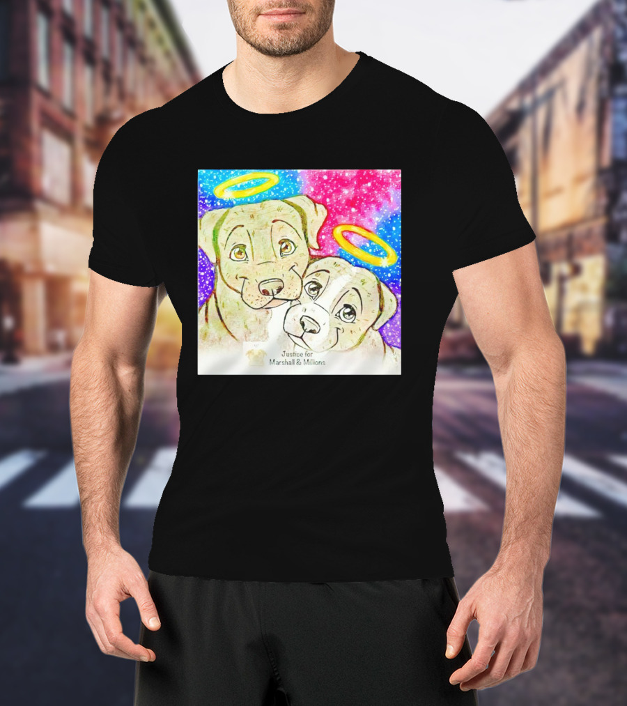 Justice For Marshall And Millions Halo Dogs T-Shirt