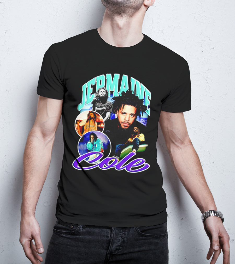 Jermaine Cole Vintage Collage T-Shirt
