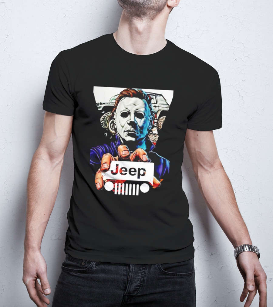 Michael Myers Jeep Iconic Crossover T-Shirt