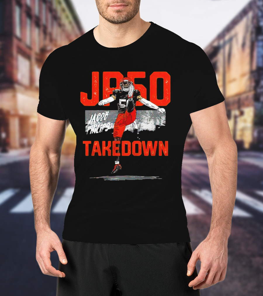 Jacob Phillips JP50 Cleveland Browns Takedown T-Shirt
