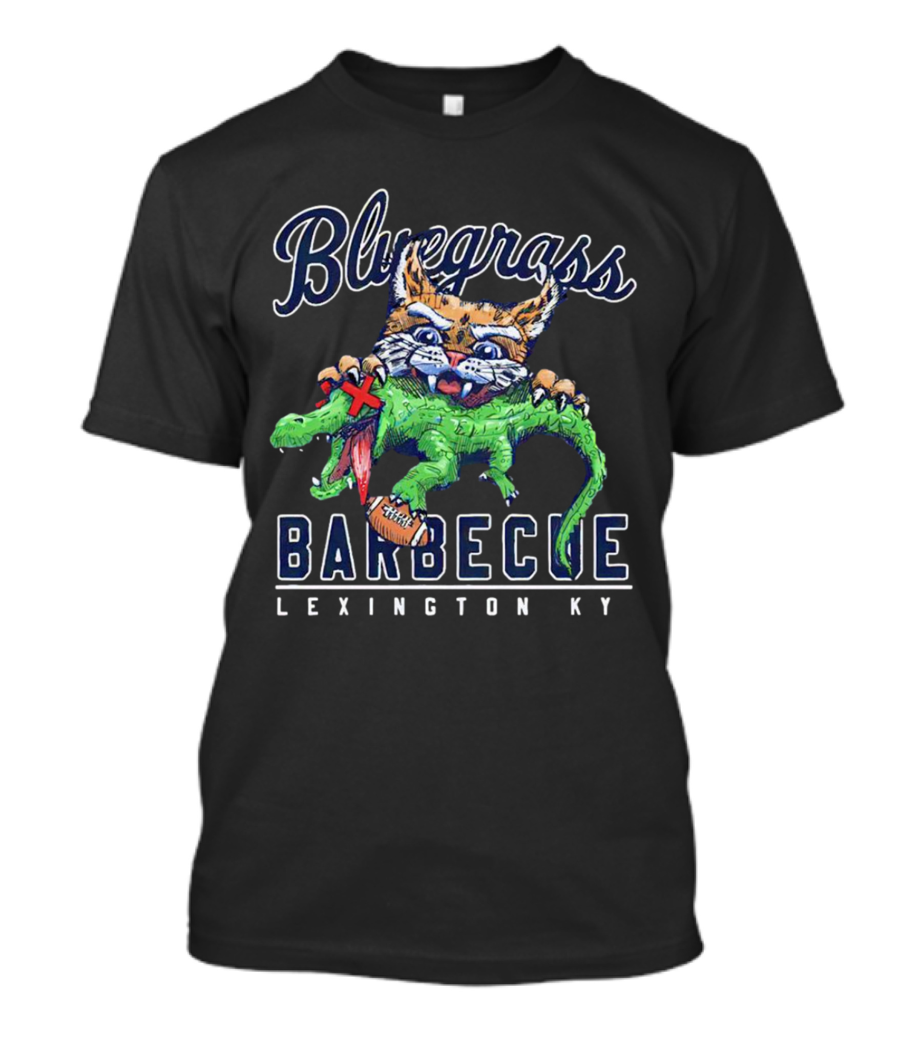 Kentucky Wildcats Bluegrass Barbecue Lexington KY Football Gator Rivalry T-Shirt